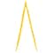 Rubbermaid Commercial Caution Wet Floor Floor Sign, Plastic, 11 x 12 x 25, Bright Yellow FG611277YEL - alternate 5